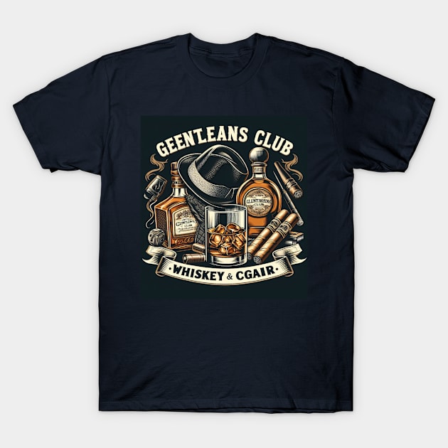 Gentlemen Club T-Shirt by evolet store